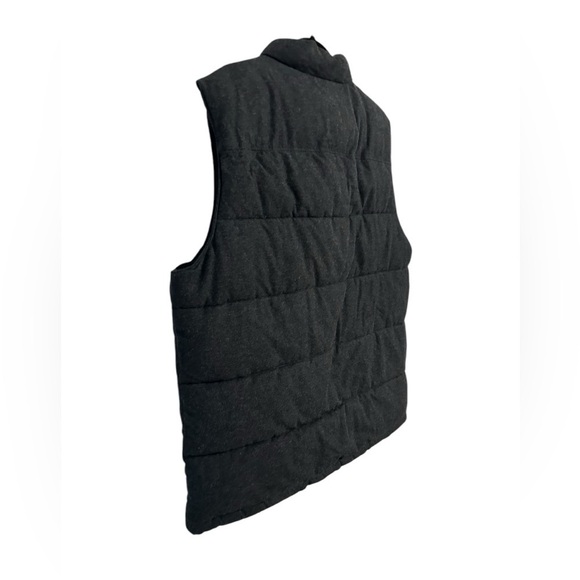 Banana Republic Factory Gray Heather Quilted Puffer Vest Size XL Outdoor - Picture 5 of 8